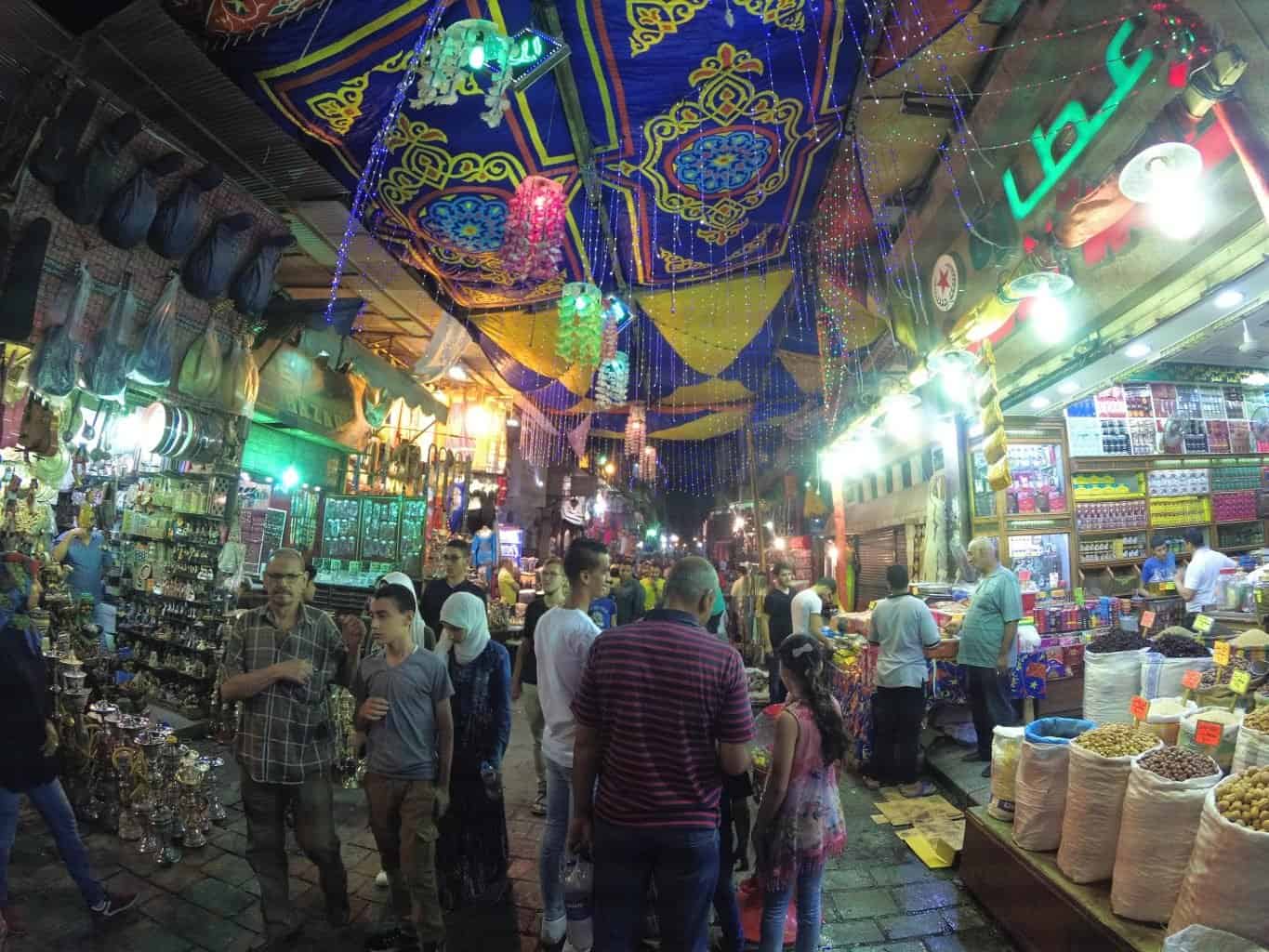 Gastos com vistos, compras e gorjetas no Egito