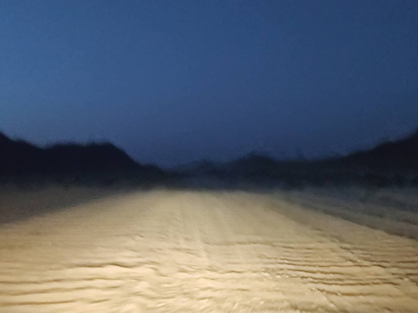 noite na Namíbia