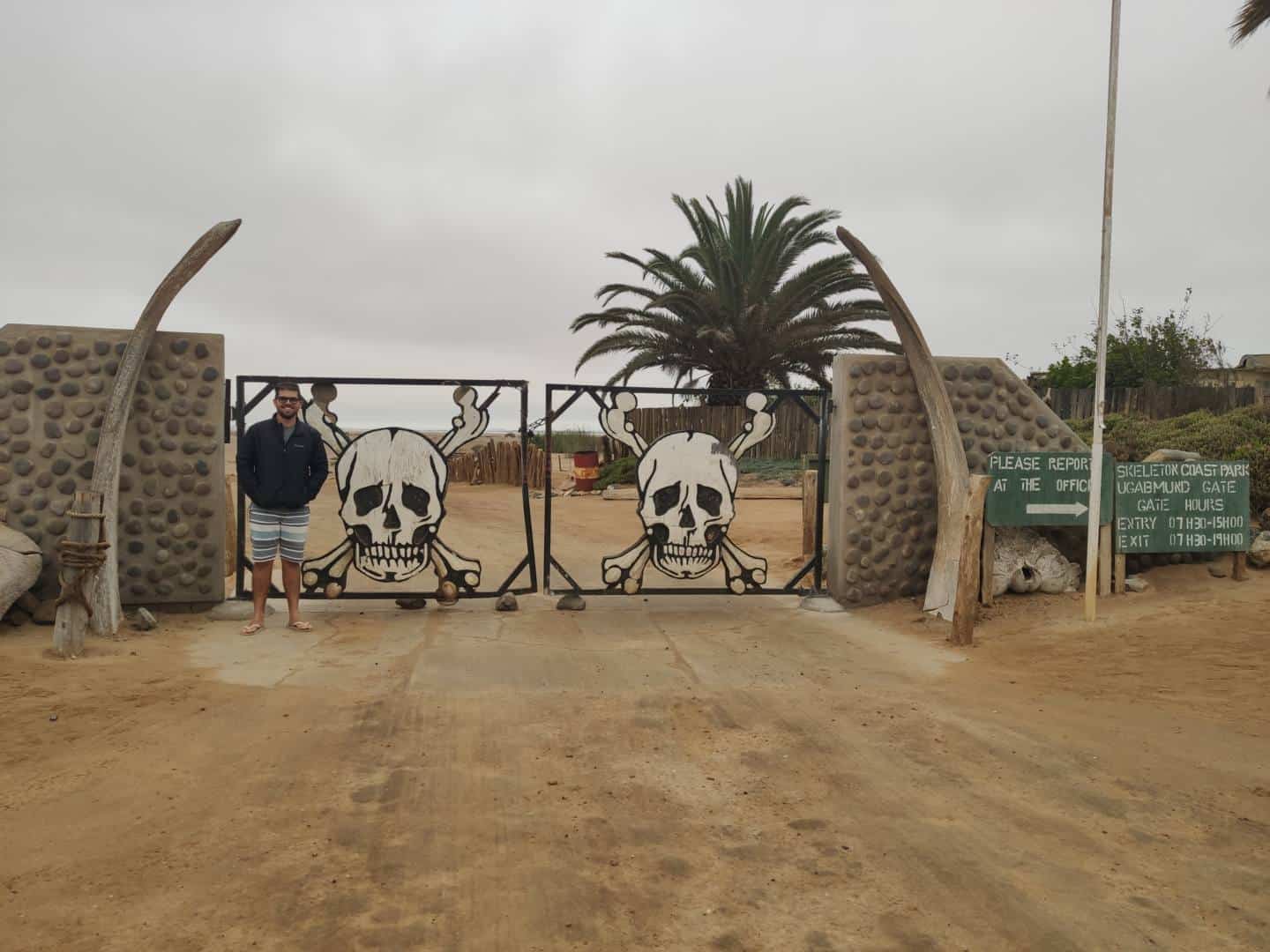 costa do esqueleto Namíbia