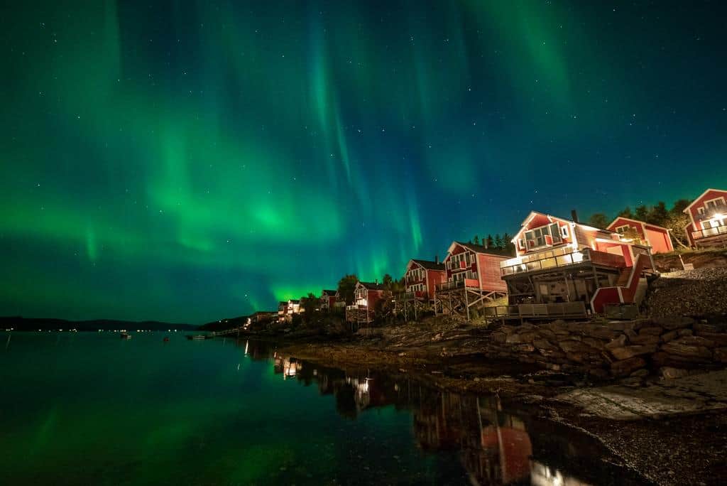 Hotéis para ver aurora boreal