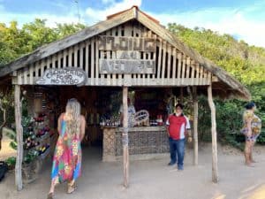 Comércio local da Praia do Coqueirinho