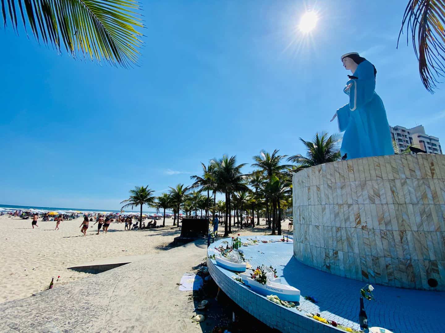 Estátua de Iemanjá, Praia Grande SP